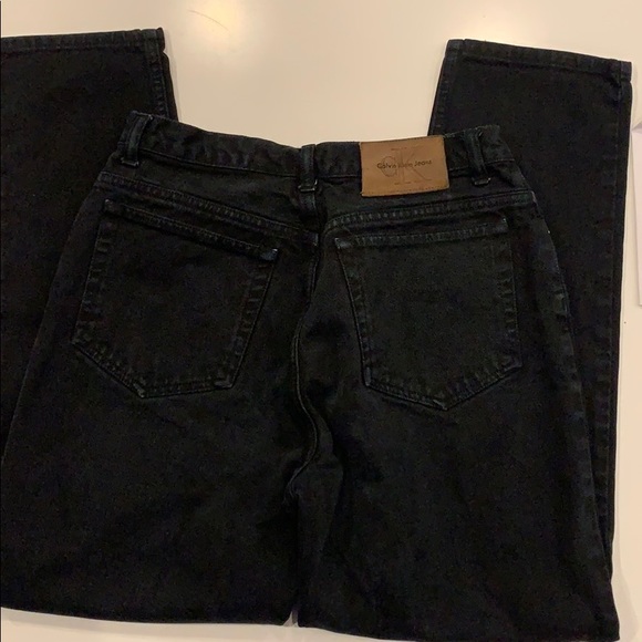 Vintage Calvin Klein Black Wash Jeans - Picture 6 of 8